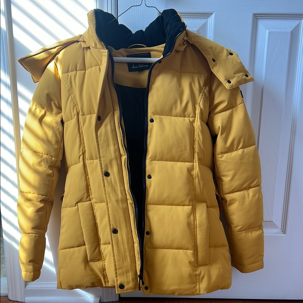 Home Collection Men's Yellow Puffer Jacket